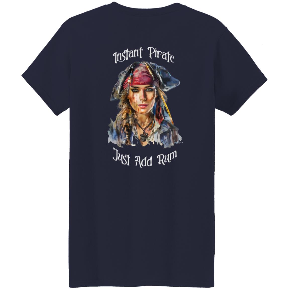 Ladies' Instant Pirate/Logo T-Shirt