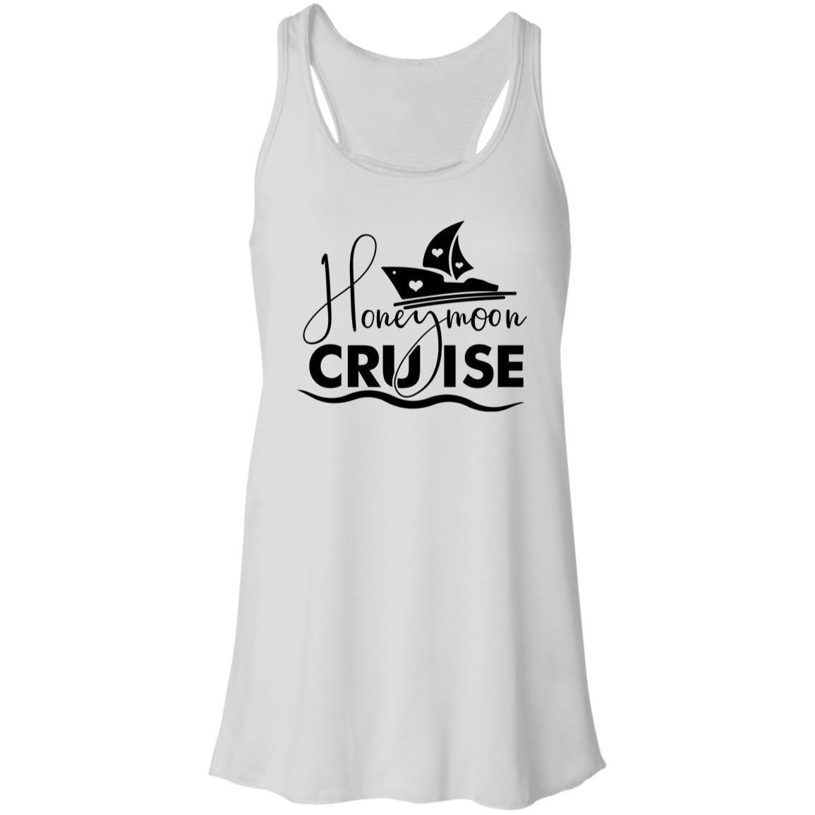 Ladies' Honeymoon Ship Flowy Racerback Tank