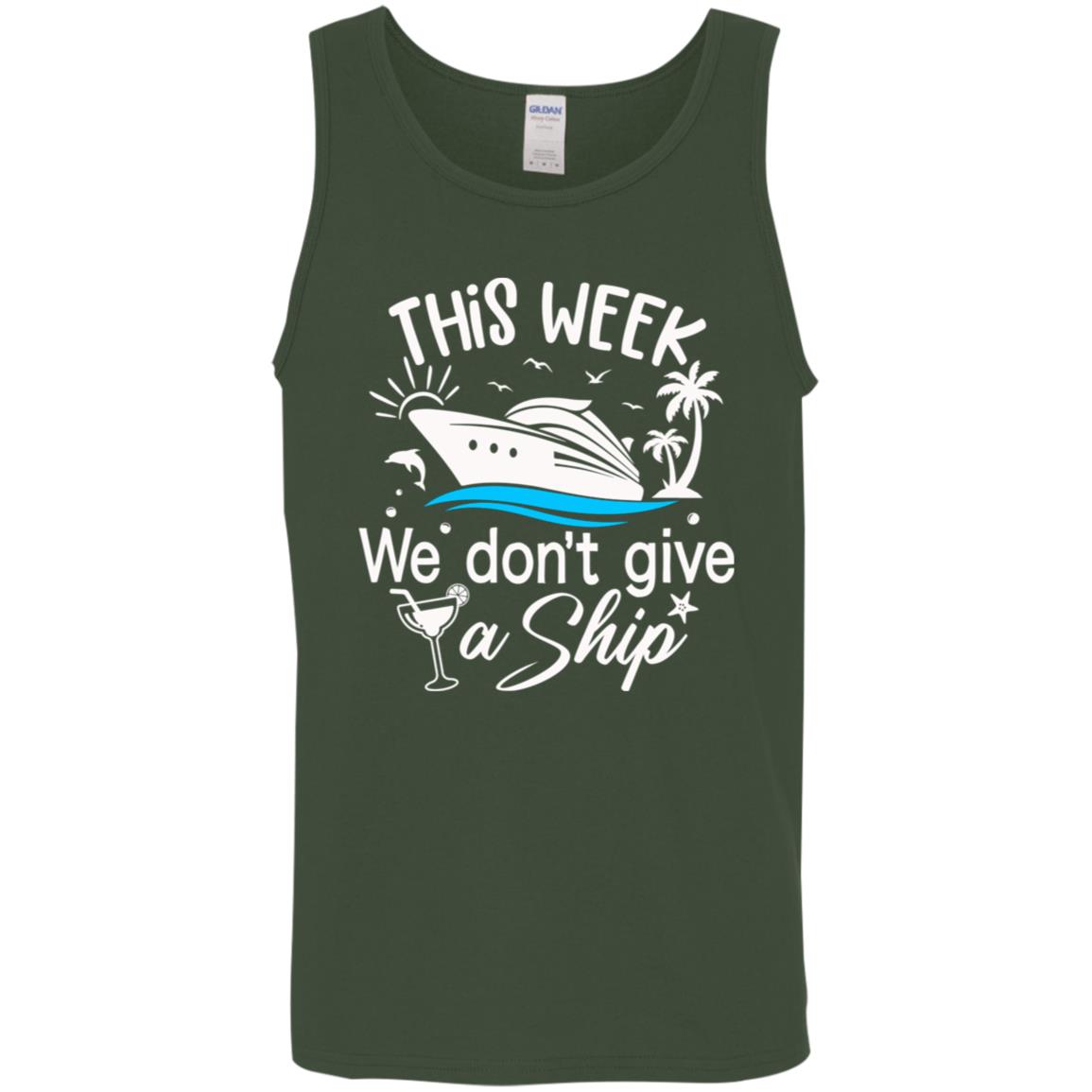 Men's "Give a Ship" Cotton Tank Top