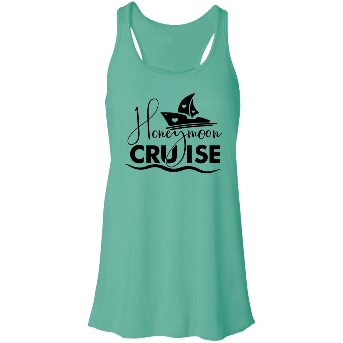 Ladies' Honeymoon Ship Flowy Racerback Tank
