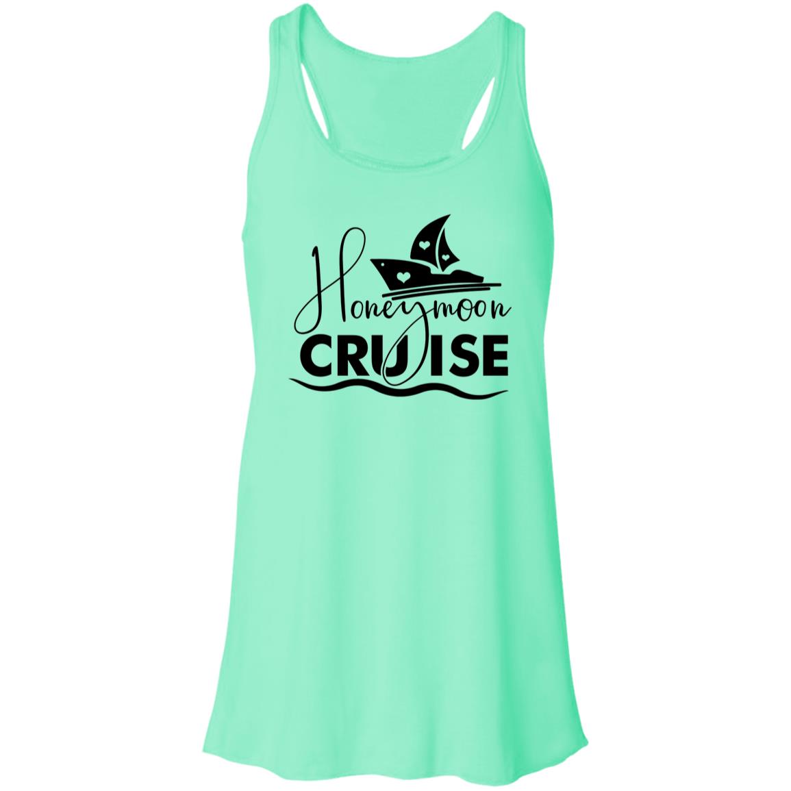 Ladies' Honeymoon Ship Flowy Racerback Tank