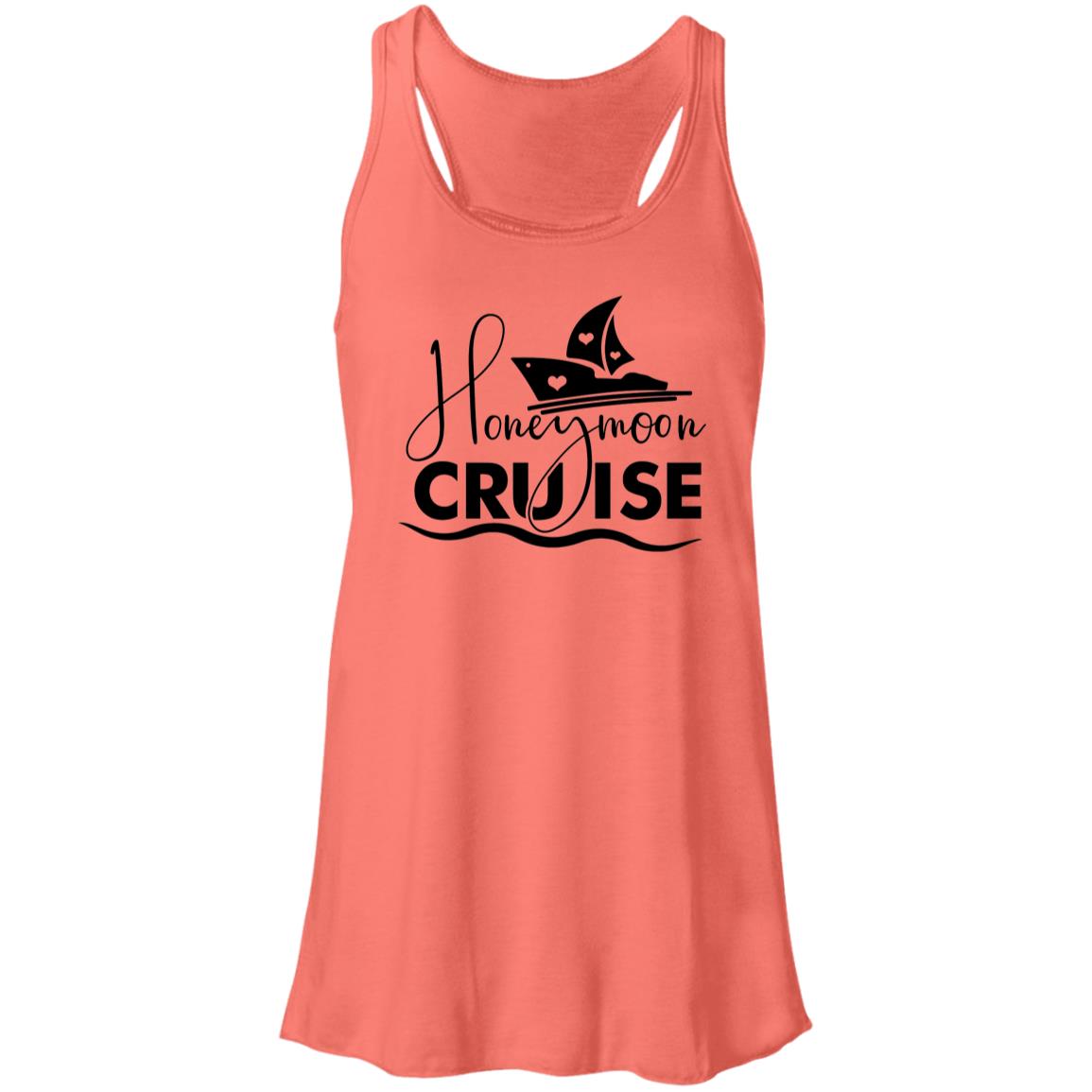 Ladies' Honeymoon Ship Flowy Racerback Tank