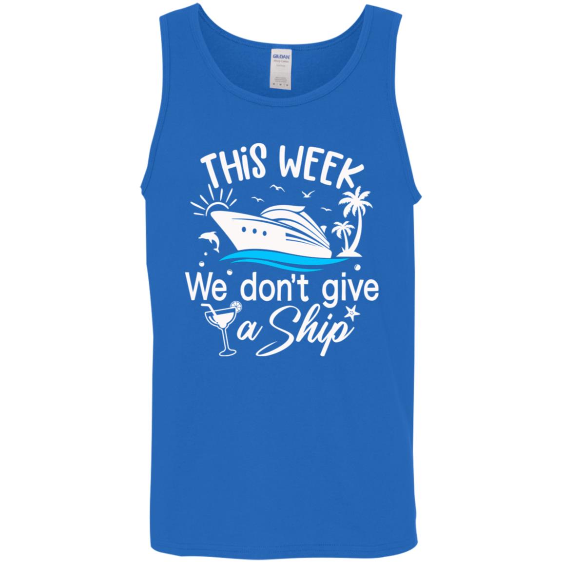Men's "Give a Ship" Cotton Tank Top