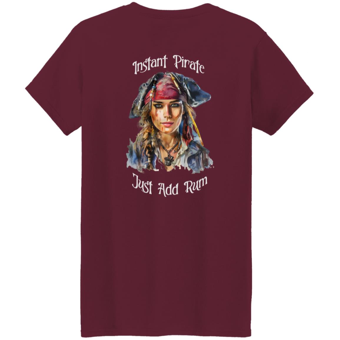 Ladies' Instant Pirate/Logo T-Shirt