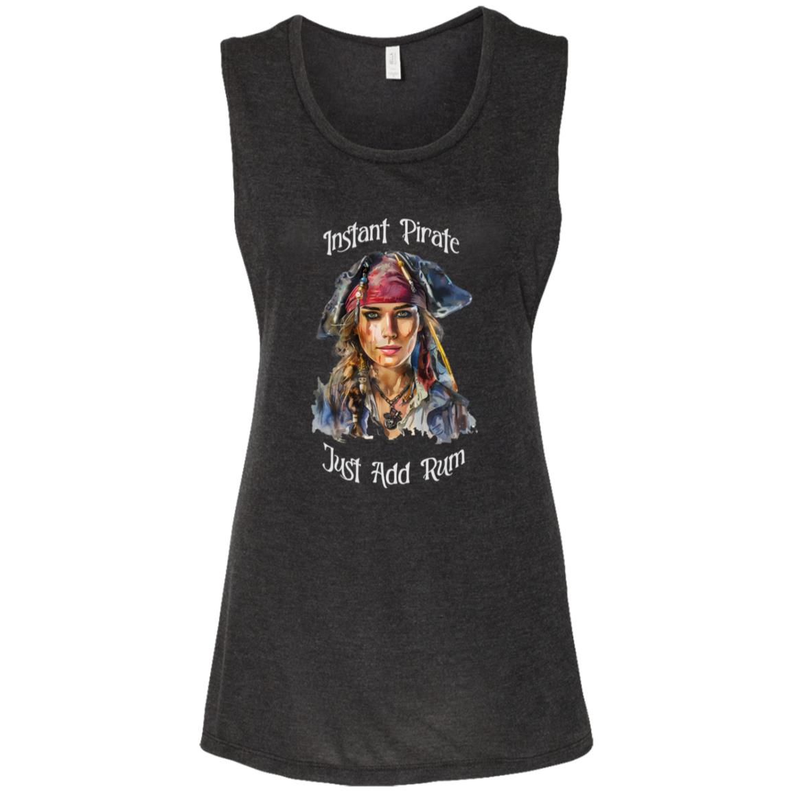 Ladies' Instant Pirate Flowy Muscle Tank