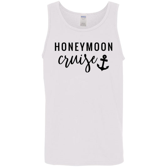 Men's Honeymoon Anchor Cotton Tank Top