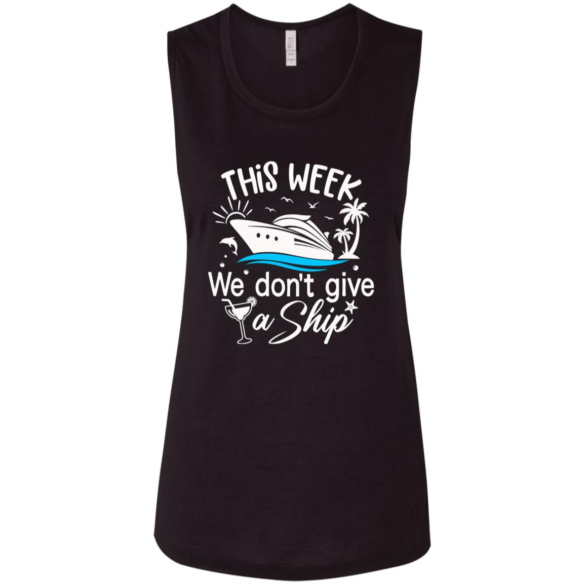 Ladies' "Give a Ship" Flowy Muscle Tank