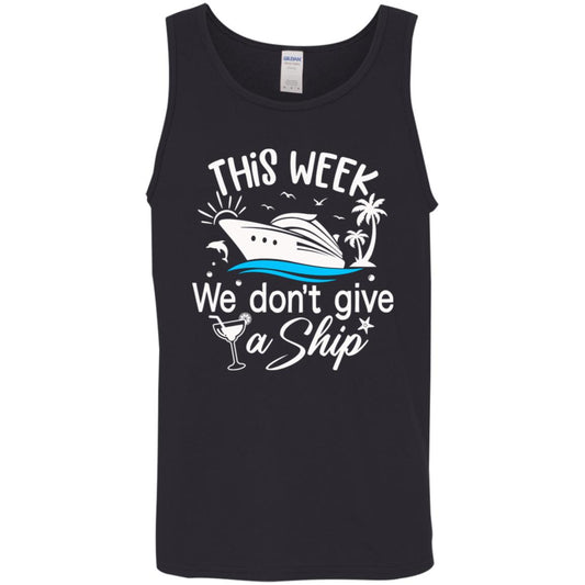 Men's "Give a Ship" Cotton Tank Top