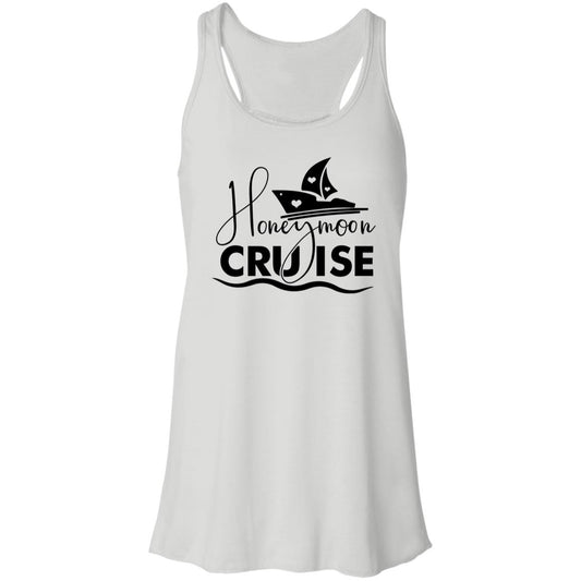 Ladies' Honeymoon Ship Flowy Racerback Tank