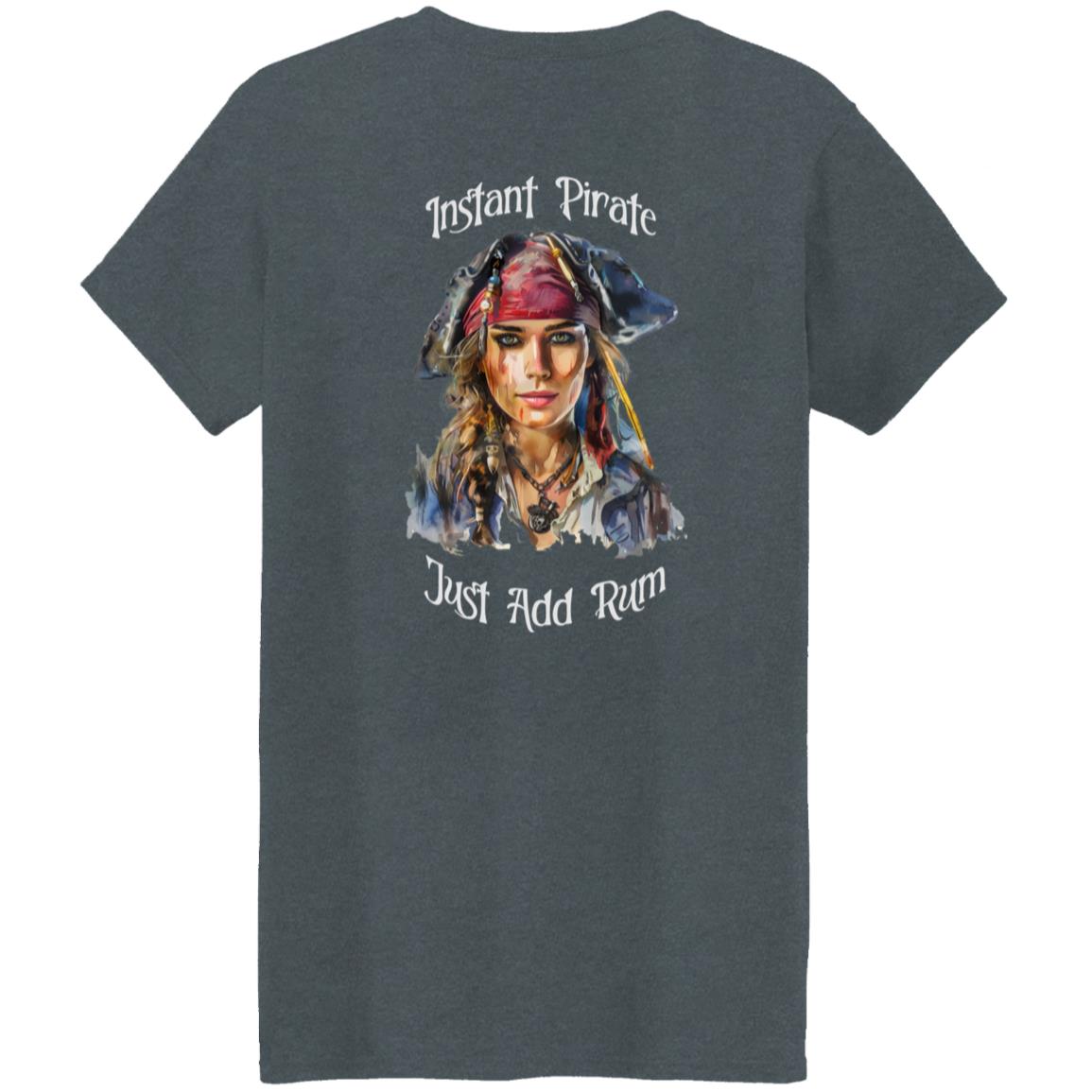 Ladies' Instant Pirate/Logo T-Shirt