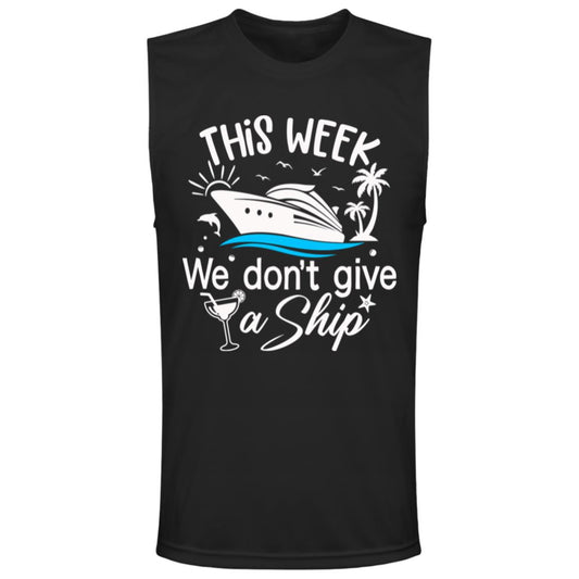 Men's "Give a Ship" Zone Muscle Tee
