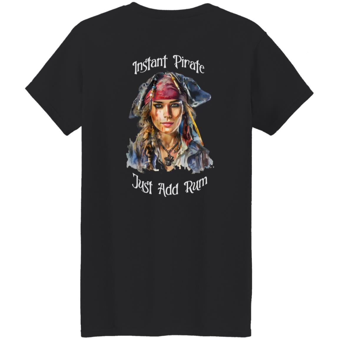 Ladies' Instant Pirate/Logo T-Shirt